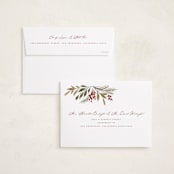 "Goodness ~ Light" - Holiday Cards in Eggnog by Wildfield Paper Co - FREE Recipient Addressing