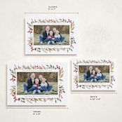 "Goodness ~ Light" - Holiday Cards in Holly Berry by Wildfield Paper Co - Formats Available