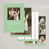 "Candy Frame" - Holiday Cards in Gum Drops by AK Graphics - Back of Card Options