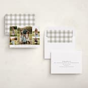 "Blessed Five" - Holiday Cards in Snow by Angela Garrick - Assembled