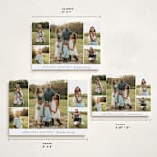 "Blessed Five" - Holiday Cards in Snow by Angela Garrick - Formats Available