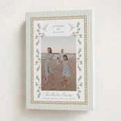 "Woven Pine" - Holiday Cards in Pine by Bayberry Kate - Folded Card