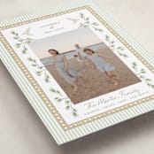 "Woven Pine" - Holiday Cards in Pine by Bayberry Kate - Detail