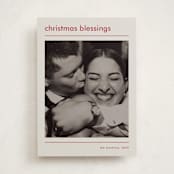 "Modern blessing" - Holiday Cards in Vanilla by Stacey Meacham - Front