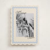 "Jovie" - Holiday Cards in Frost by Pati Cascino - Front
