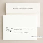 "Christmas Edge" - Holiday Cards in Fir by Pk Designs - FREE Recipient Addressing