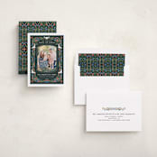 "Charming Dove Border" - Holiday Cards in Forest by Paper Sun Studio - Assembled