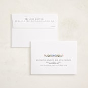 "Charming Dove Border" - Holiday Cards in Forest by Paper Sun Studio - FREE Recipient Addressing