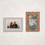 "Christmas Poppies" - Holiday Cards in Balsam by Tara Grangroth - Photo Orientation Options