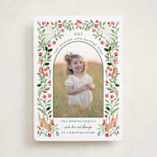 "Noelle" - Holiday Cards in Holly by Sarah Knight - Front