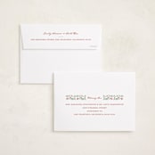 "Folk Frame" - Holiday Cards in Holly by Leah Bisch - FREE Recipient Addressing