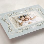 "Ribbon of Grace" - Holiday Cards in Blue Spruce by Ana de Sousa - Detail