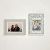 "Christmas Gift" - Holiday Cards in Blue Jay by Paper Sun Studio - Photo Orientation Options