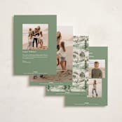 "Forest" - Holiday Cards in Fir by Tatjana Koraksic - Back of Card Options