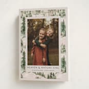 "Forest" - Holiday Cards in Fir by Tatjana Koraksic - Folded Card