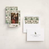 "Forest" - Holiday Cards in Fir by Tatjana Koraksic - Assembled
