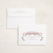 "a court of peace" - Holiday Cards in Cherry Wood by Grae - FREE Recipient Addressing