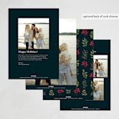 "Holiday Gala" - Holiday Cards in Hunter by Chris Griffith - Back of Card