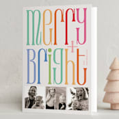 "Vintage Pop" - Holiday Cards in Sprinkles by Jackie Crawford - Folded Card