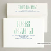 "Vintage Pop" - Holiday Cards in Sprinkles by Jackie Crawford - FREE Recipient Addressing