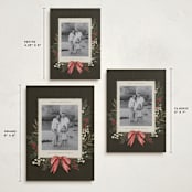"Vintage Garland" - Holiday Cards in Holly Berry by Wildfield Paper Co - Formats Available