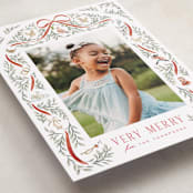"Twelve Days" - Holiday Cards in Santa Suit by Leah Bisch - Detail