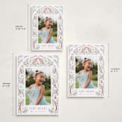 "Twelve Days" - Holiday Cards in Santa Suit by Leah Bisch - Formats Available