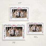 "Festival" - Holiday Cards in Wreath by Petra Kern - Formats Available