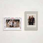"Festival" - Holiday Cards in Wreath by Petra Kern - Photo Orientation Options
