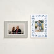 "Days of Christmas" - Holiday Cards in Snowflake by Sarah Knight - Photo Orientation Options