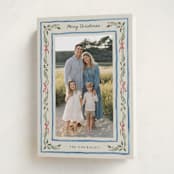 "Holiday Gingham" - Holiday Cards in Porcelain by Chris Griffith - Folded Card