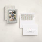 "Holiday Gingham" - Holiday Cards in Porcelain by Chris Griffith - Assembled