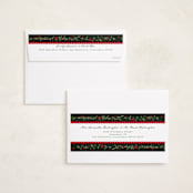 "Hollywick" - Holiday Cards in Festive by Erin L. Wilson - FREE Recipient Addressing