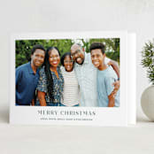 "Tailored" - Holiday Cards in Wreath by Megan Davis - Folded Card