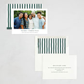 "Tailored" - Holiday Cards in Wreath by Megan Davis - Assembled