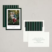 "Formality" - Holiday Cards in Pine by Stacey Meacham - Assembled