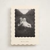 "nostalgic blessings" - Holiday Cards in Chardonnay by Sara Hicks Malone - Front