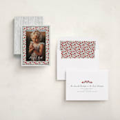 "A Cottage Christmas" - Holiday Cards in Wreath by Jenna Holcomb - Assembled
