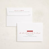 "Reynolds" - Holiday Cards in Pine by Amy Kross - FREE Recipient Addressing