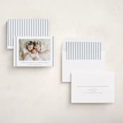 "Striped Blessings" - Holiday Cards in Icicle by Carolyn MacLaren - Assembled
