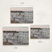 "Many Greetings" - Holiday Cards in Snow by Owl and Toad - Formats Available