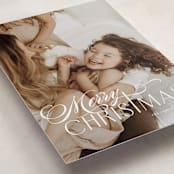 "Swash Cross" - Holiday Cards in Milk and Cookies by Lisa McLean - Detail