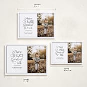 "Goodwill To All" - Holiday Cards in Snowfall by Nicole Walsh - Formats Available