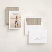 "joyeux" - Holiday Cards in Onyx by Benita Crandall - Assembled