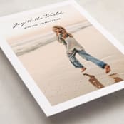 "joyeux" - Holiday Cards in Onyx by Benita Crandall - Detail