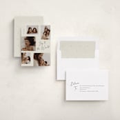 "Resounding joy" - Holiday Cards in Vanilla Cream by Stacey Meacham - Assembled