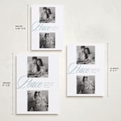 "Quiet Overlap" - Holiday Cards in Celestial by Susan Zinader - Formats Available