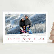 "Slight Arch" - Holiday Cards in Stocking by Nicole Walsh - Front