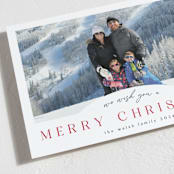 "Slight Arch" - Holiday Cards in Stocking by Nicole Walsh - Detail