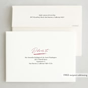 "Slight Arch" - Holiday Cards in Stocking by Nicole Walsh - FREE Recipient Addressing